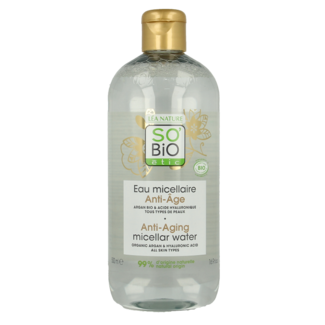 So Bio Etic Agua micelar antiedad con argán So Bio Etic 500 ml