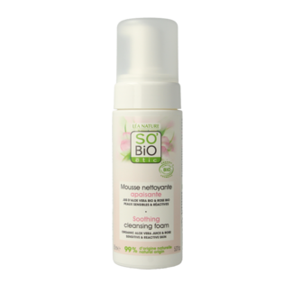 So Bio Etic Mousse nettoyante à l'aloe vera So Bio Etic 150 ml