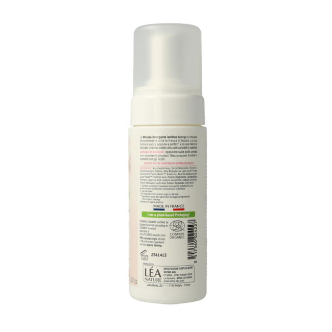 So Bio Etic Espuma limpiadora de Aloe vera 150 ml