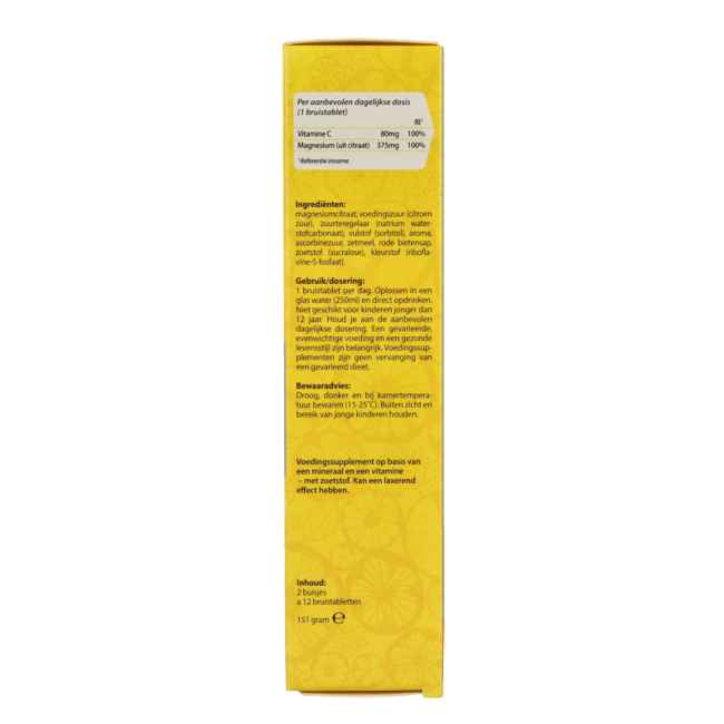 Effervescent tablets vit C + magnesium duo pack 24 Effervescent tablets