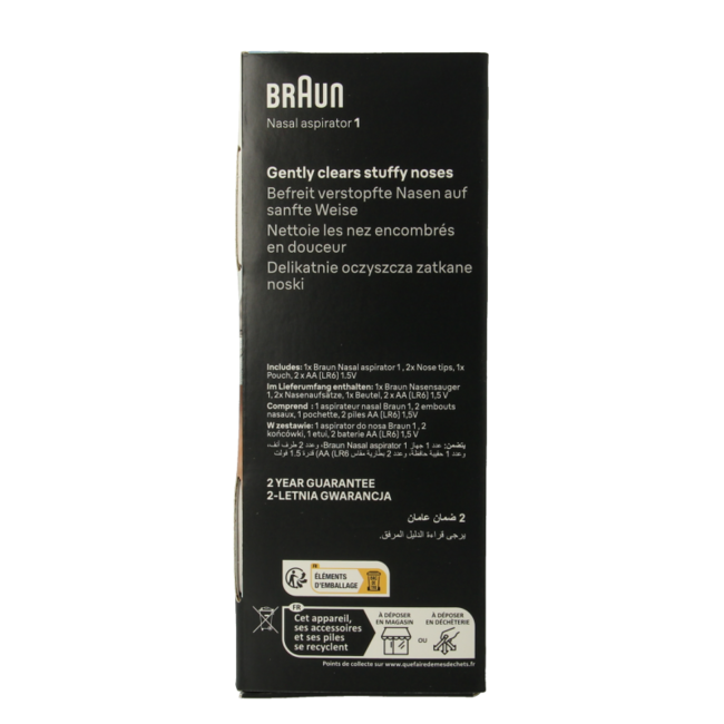 Braun Limpiador Nasal 1 unidad