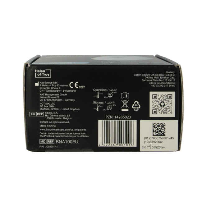 Aspirador nasal Braun 1 unidad