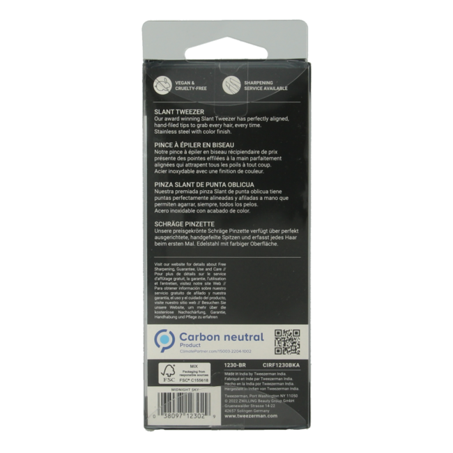 Tweezerman Slant Tweezer Midnight Sky 1 Piece