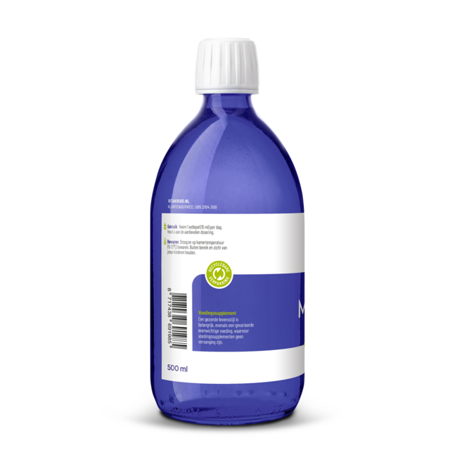 MCT Oil C8 100% pure & sustainable coconut oil 500 Millilitres