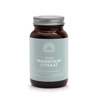Mattisson Citrato de magnesio 200mg 60 Comprimidos