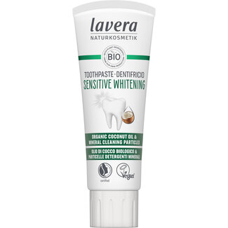 Lavera Pasta de dientes sensitive whitening bio 75 mililitros