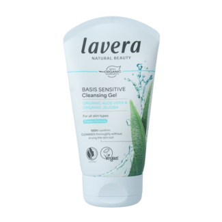 Lavera Basis Sensitive cleansing gel 125 Milliliter