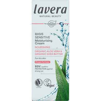 Lavera Crema hidratante regeneradora Lavera Basis Sensitiv 50 ml