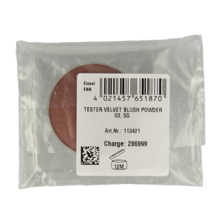 Lavera Lavera Velvet Blush Powder Cashmere Brown 03 Tester 1 Tester