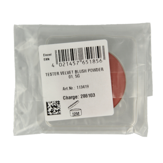 Lavera Lavera Velvet Blush Powder Rosy Peach 01 Tester 1 Tester