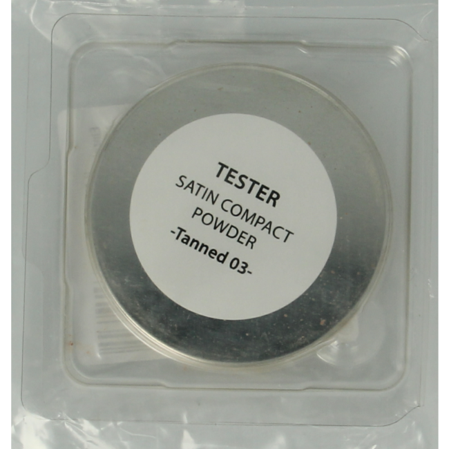Lavera Satynowy puder w kompakcie opalony 03 tester 1 Tester