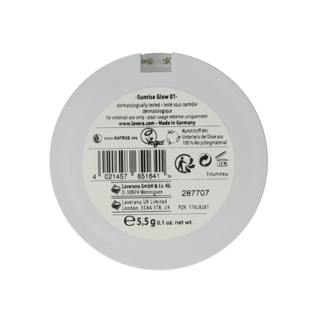 Lavera Illuminante Soft Glow Sunrise Glow 01 5.5 Grammi