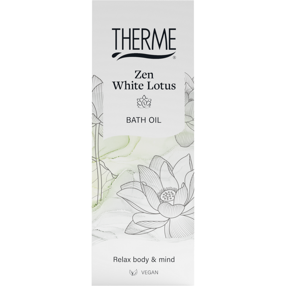 Therme Olio da Bagno Loto Bianco Zen Therme 100 Millilitri