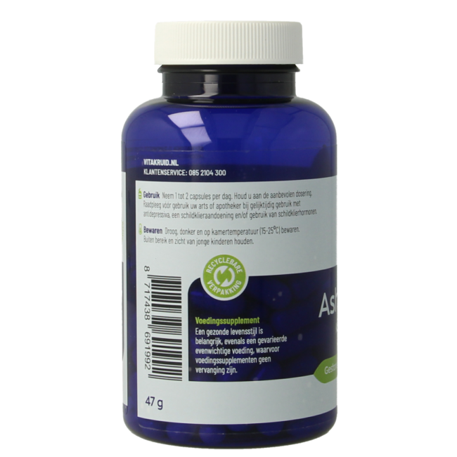 Ashwagandha 5% Withanolide KSM-66 & Bioperine 90 Vegetarische Kapseln