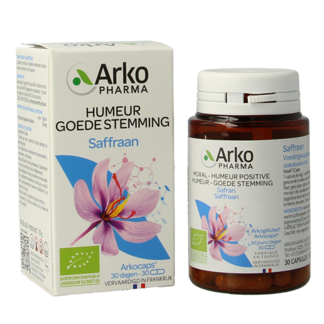 Organic Saffron 30 Capsules