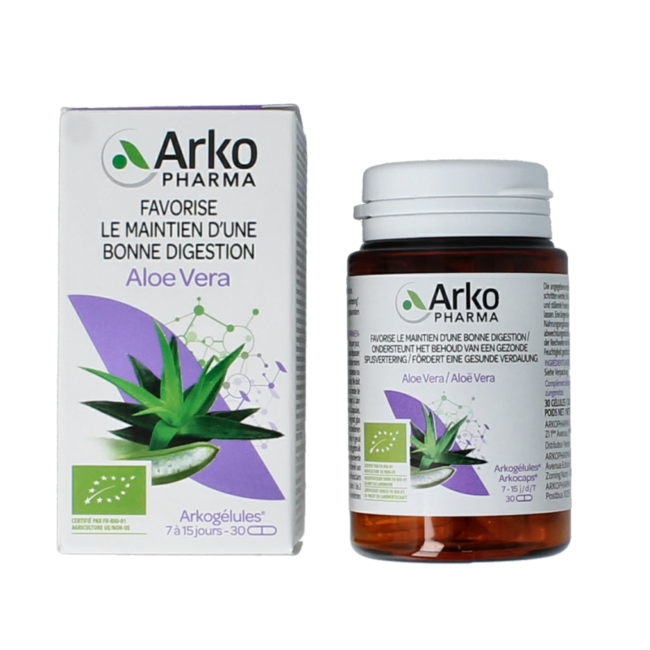 Arkocaps Aloe vera organic 30 Capsules