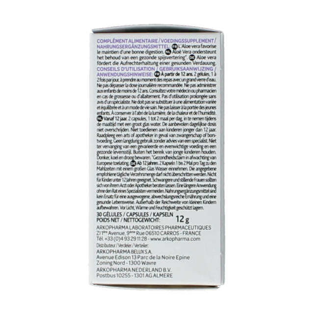 Arkocaps Aloe vera bio 30 Capsules