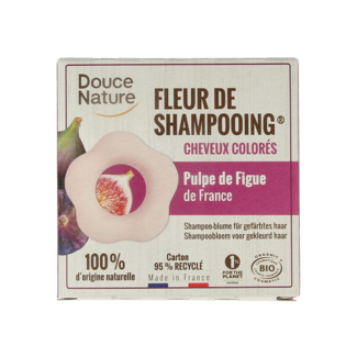 Douce Nature Douce Nature Szampon w kostce do włosów farbowanych 85 gramów