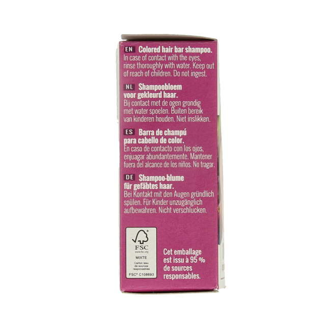 Douce Nature Shampoo solido per capelli colorati 85 Grammi