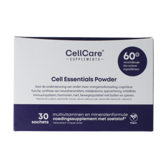 CellCare Cell Essentials multivitamínico en polvo 30 sobres
