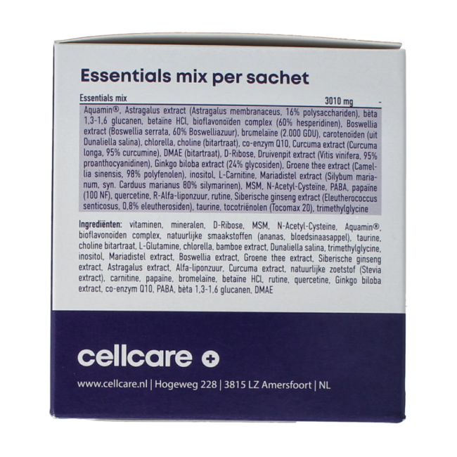Cell Essentials poudre multivitaminée 30 sachets