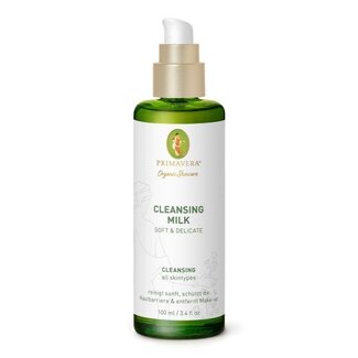 Primavera Primavera Reinigungsmilch Soft & Delicate 100 Milliliter