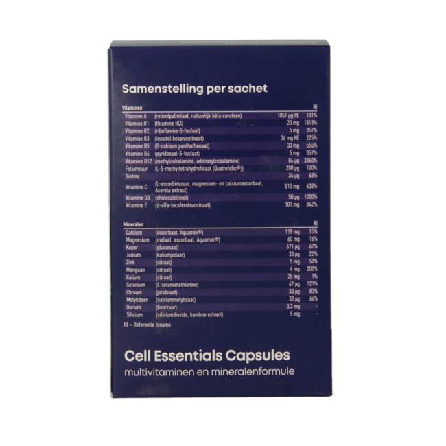 Cápsulas Cell Essentials 30 sobres