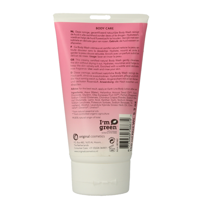 Earth Line Gel de Baño Rosa 150 mililitros