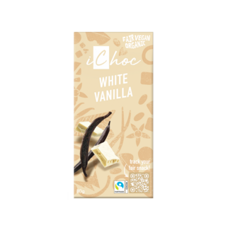 Ichoc iChoc White Vanilla Vegan Organic 80g