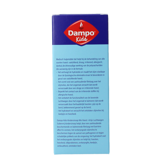 Dampo Kindersaft gegen jeden Husten zuckerfrei 120 Milliliter