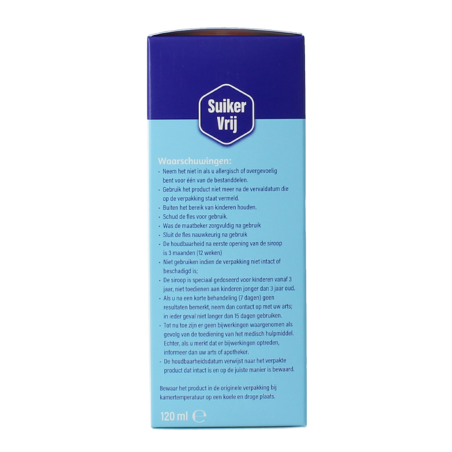 Dampo Jarabe Infantil para todo tipo de tos sin azúcar 120 ml