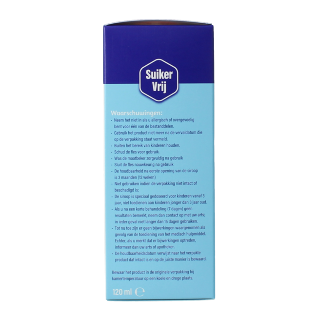 Sciroppo per Bambini Dampo per tutte le Tossi Senza Zucchero 120 Millilitri