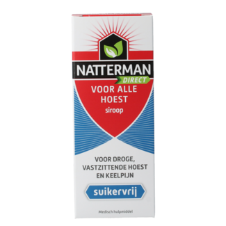 Natterman Cough syrup for all coughs sugar-free 120ml