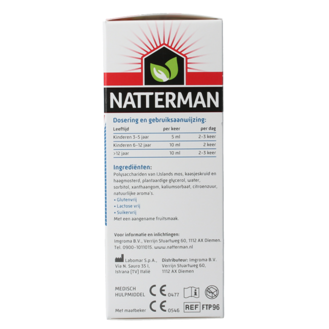 Cough syrup for all coughs sugar-free 120ml