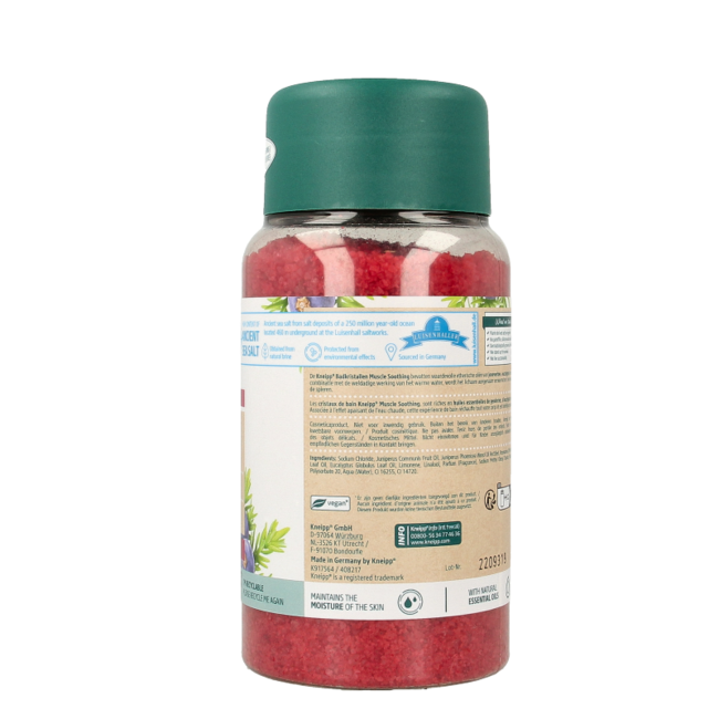 Kneipp Muscle Soothing Bath Crystals Juniper 600 Gram