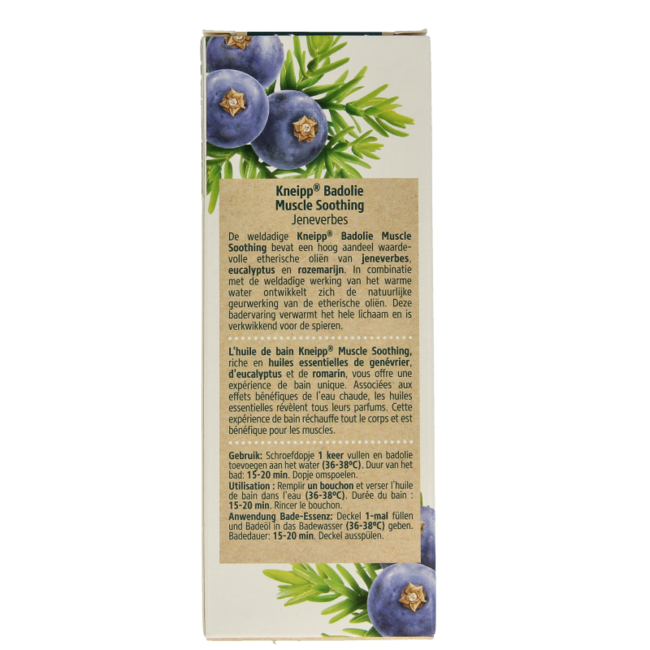 Kneipp Muscle soothing bath oil juniper 100 Millilitres