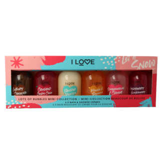 I Love I Love Lots of Bubbles Collezione Confezione Regalo 1 Set