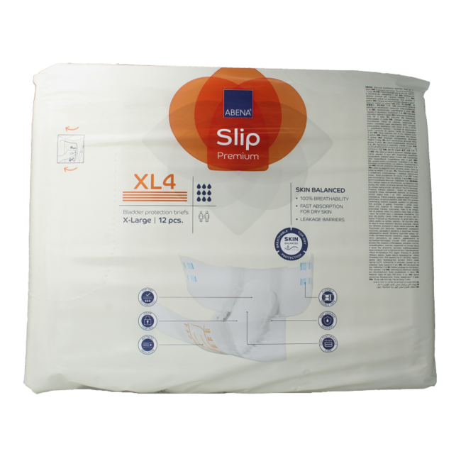 Abena Slip XL 4 Premium 12 Pieces