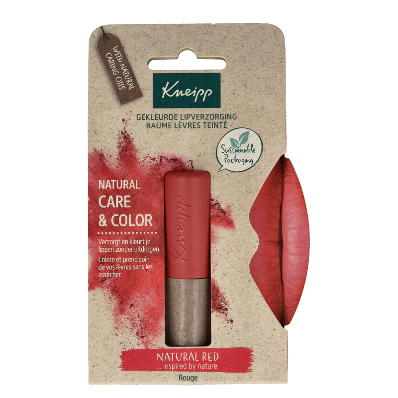 Kneipp Balsamo Labbra Kneipp Rosso Naturale 3.5 Grammi