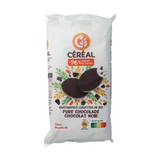 Cereal Rice cakes dark chocolate 130 Gram