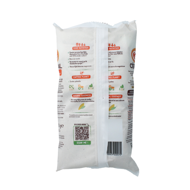 Dark chocolate rice cakes 130g