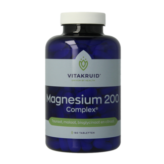 Vitakruid Magnesium 200 Complex Taurato Malato Bisglicinato 180 Comprimidos