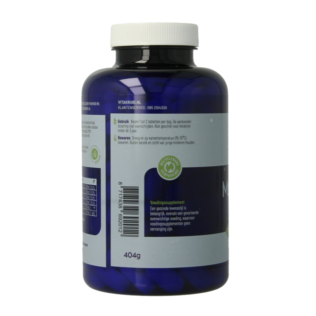 Magnésium 200 Complexe Taurate Malate Bisglycinate 180 Comprimés