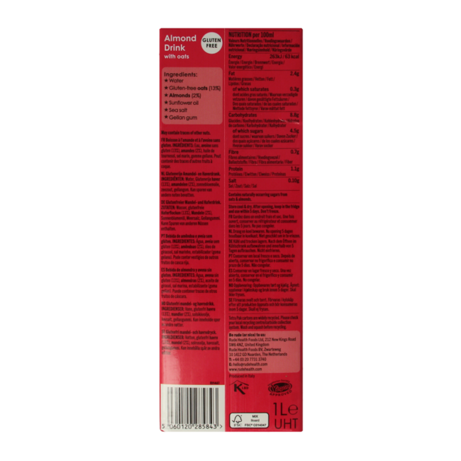 Mandel Barista 1 Liter