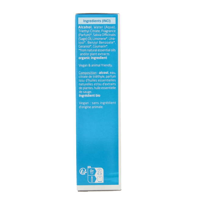 Sage deodorant spray 100 Millilitres