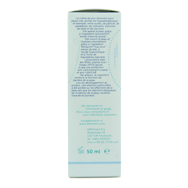 Dermolin Tagescreme sehr trockene Haut 50 Milliliter