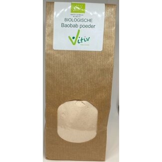 Vitiv Vitiv Baobab poeder bio 250 Gram