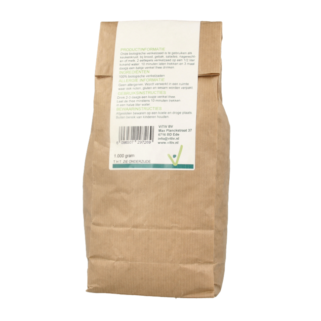 Semillas de hinojo bio 1 kilogramo