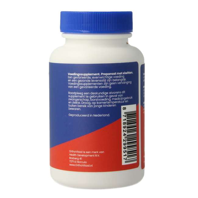 OrthoVitaal Lactoferrina 500mg 60 Cápsulas vegetarianas