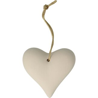 Primavera Scent stone heart white 1 Piece